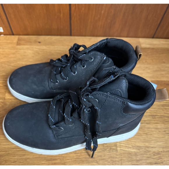 Hadley Other - Cat & Jack Boys' Hadley Slip-on Zipper Sneakers Black Size 4